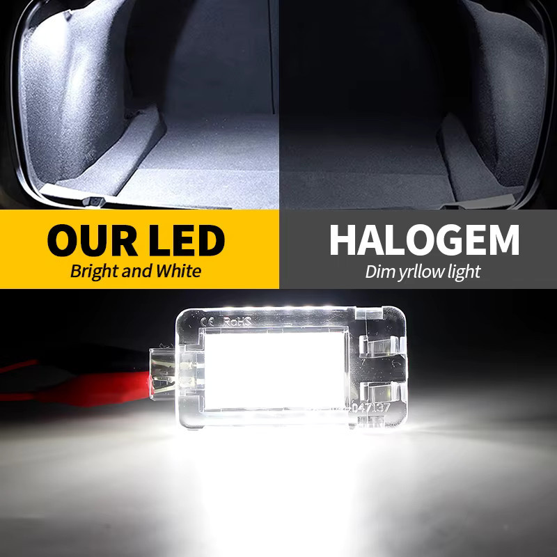 APMATAUTO 2er Set LED Kofferraumbeleuchtung für Volvo XC70 S60 S80 C70 XC90 OEM 30754448 9151431 - Bild 5