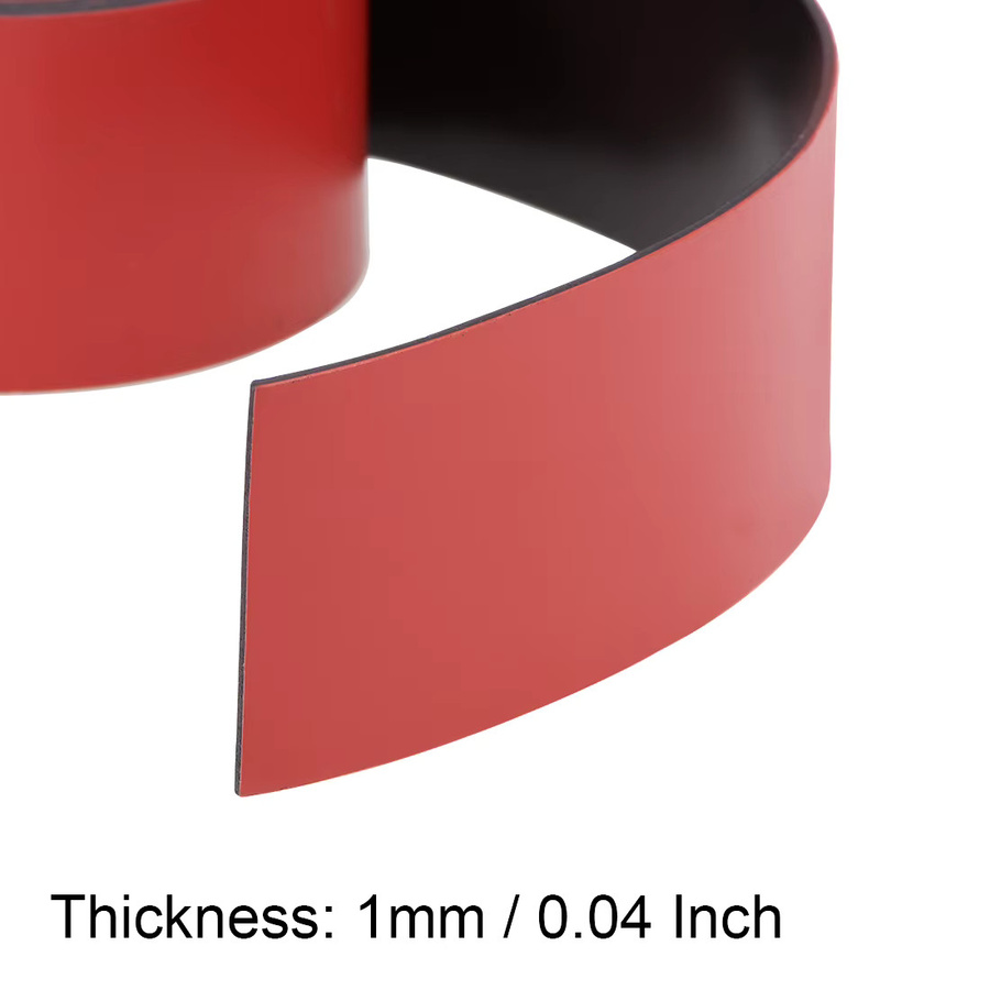 UXCELL Magnetische Etiketten Aufkleber beschreibbar, 2 Stück, Grün, Breite: 2,5 mm, Länge: 100 cm - Bild 3