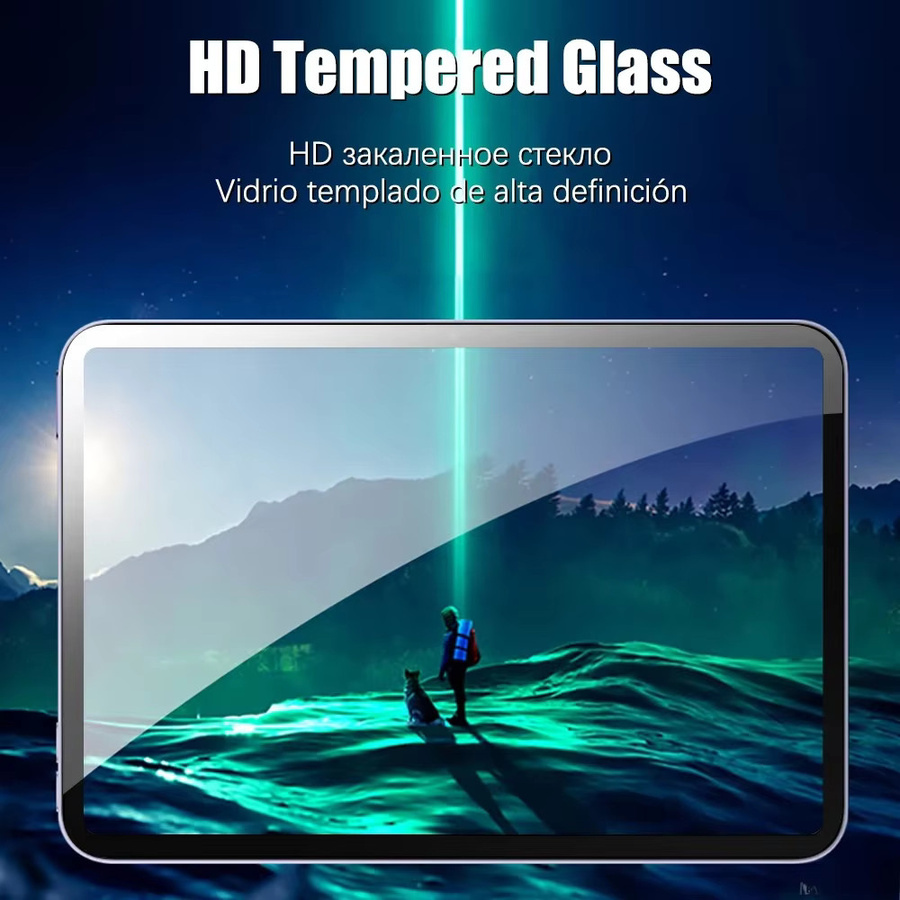 2er-Pack Xiaomi Displayschutzfolie aus gehärtetem Glas für Redmi Pad Pro und Pad Mini, transparent, 9H Härtegrad - Bild 2