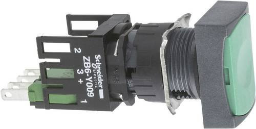 Schneider Electric XB6DA31B Drucktaster grün, IP65, B: 24 mm, T: 57 mm, H: 18 mm - Bild 1