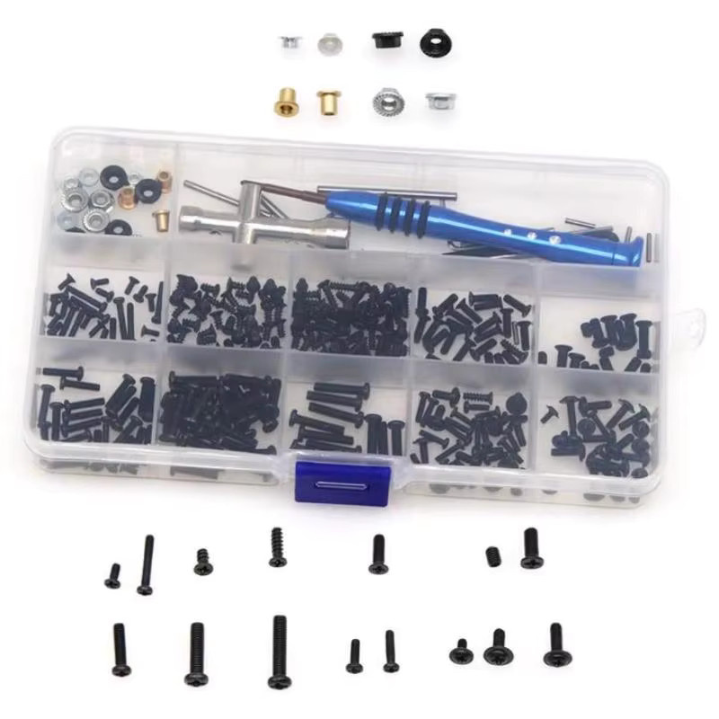 WLtoys RC Car Parts Metal Upgrade Retrofit Screw Tool Box, 1 Set - Bild 2