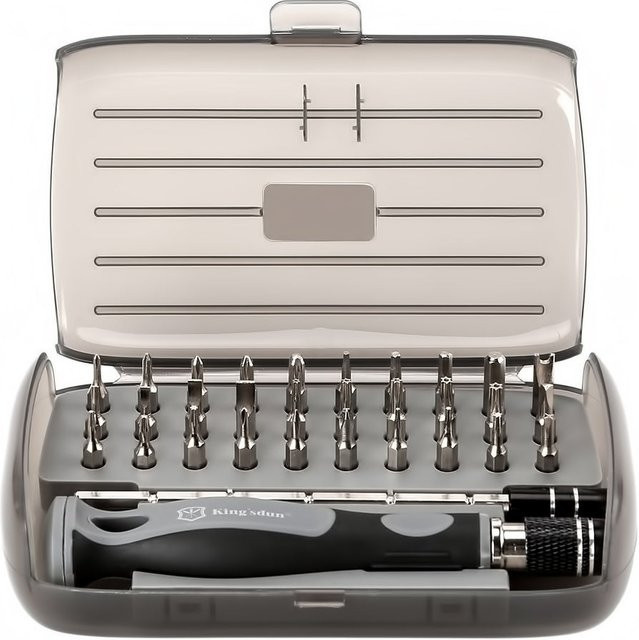 UF-TOOLS 32in1 Schraubendreher mit Bits in Grau - Bild 1