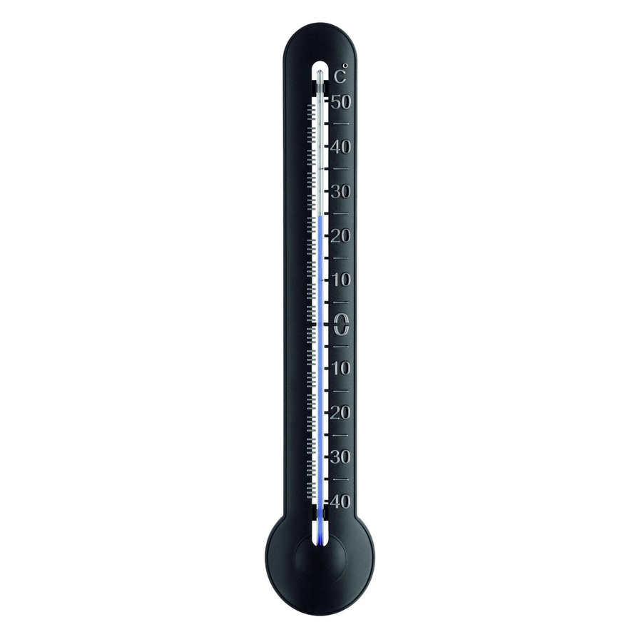 TFA Innen-Außen-Thermometer aus Kunststoff in Schwarz - Bild 2
