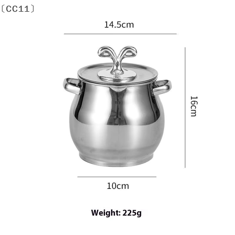 KuZHEN Ölfiltertopf aus Edelstahl in Silber, 1,5 l Ölfilter und Schmalzsieb zur Aufbewahrung von Speiseöl - Bild 4