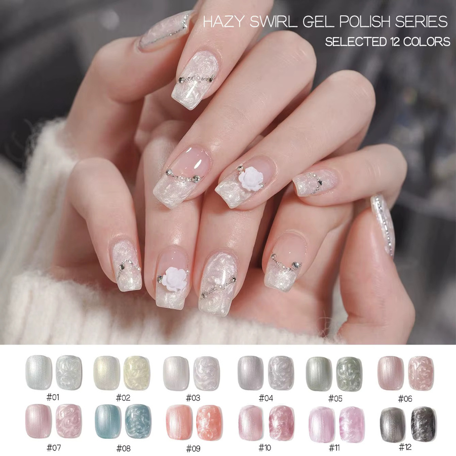 MIANEL Nagellack Perlmutt-Glitzer-Gel, 12 ml - Bild 3