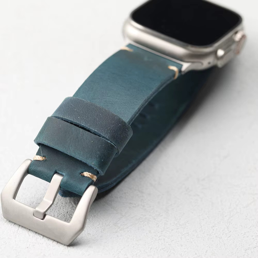 Raystray Uhrenarmband Leder, Herren, für Apple Watch Ultra2 - Bild 4