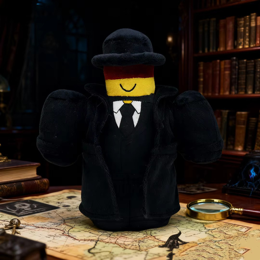 BOOKFONG Forsaken Mafioso, Stoffpuppe, Plüsch / Textil, Schwarz - Bild 2