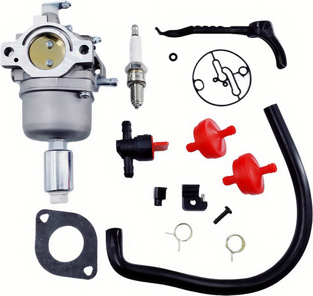Nikki Vergaser für Craftsman LT2000 LT1000 LT3000 YT3000 LT1500 Mäher, passend für 19 PS, 20 PS und 21 PS Motoren, Farbe: Silber - Bild 1