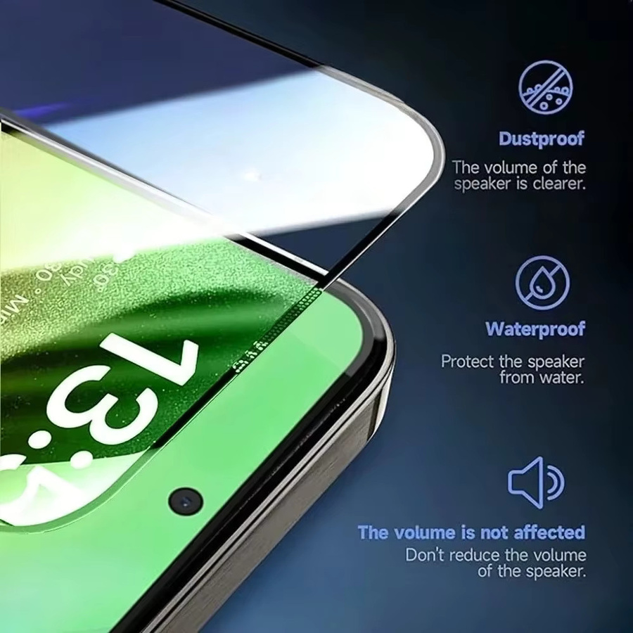 4er-Pack gehärtetes Schutzglas mit Fingerabdruck-Entsperrung für Samsung Galaxy S24 S23 S22 S21 S20 Ultra Plus FE A55 A54 A36 A26 A16 A56 5G in Transparent - Bild 3