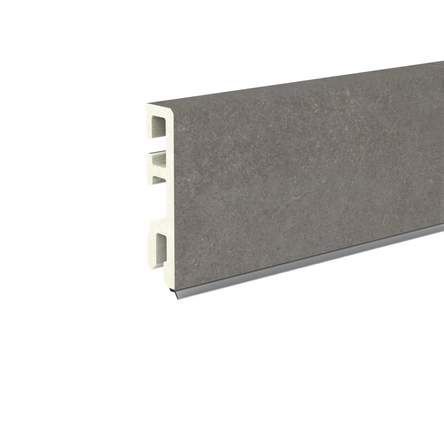 Döllken Hartschaumleiste USL60 sk Dekor Fliese Olbia in Grau, B/H/L: 60 mm x 14 mm x 2500 mm - Bild 2