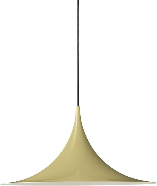 Gubi Semi Pendant Pendelleuchte in Grün mit E27 Fassung, Durchmesser: 47 cm - Bild 1