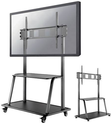 Neomounts NS-M4000BLACK TV-Rollwagen Bodenständer in Schwarz für Bildschirme von 152,4 cm bis 267,0 cm, Starr - Bild 1