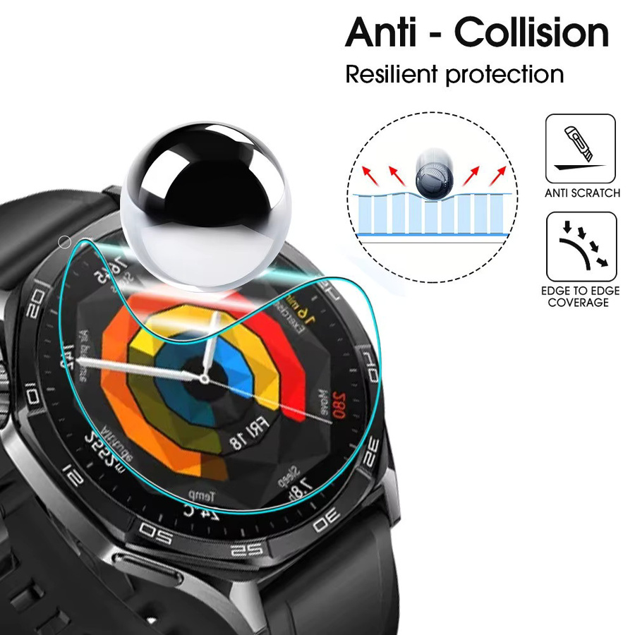 FancyWrist Hydrogel Film für Huawei Uhr GT 6Pro 46mm, 41mm, transparent - Bild 6