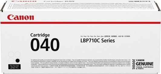 Canon Toner 040 Schwarz für ImageClass LBP712cdn, LBP710cx und LBP712cx mit einer Kapazität von 6.300 Seiten - Bild 1