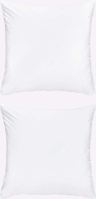 Heine Home Bettwäsche aus 100% Baumwolle in Perkal, Weiß, Unisex mit Reißverschluss - Bild 1