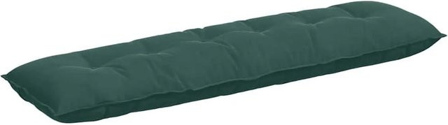 vidaXL Rückenkissen aus Cordstoff in Dunkelgrün, B: 180 cm, H: 50 cm - Bild 1