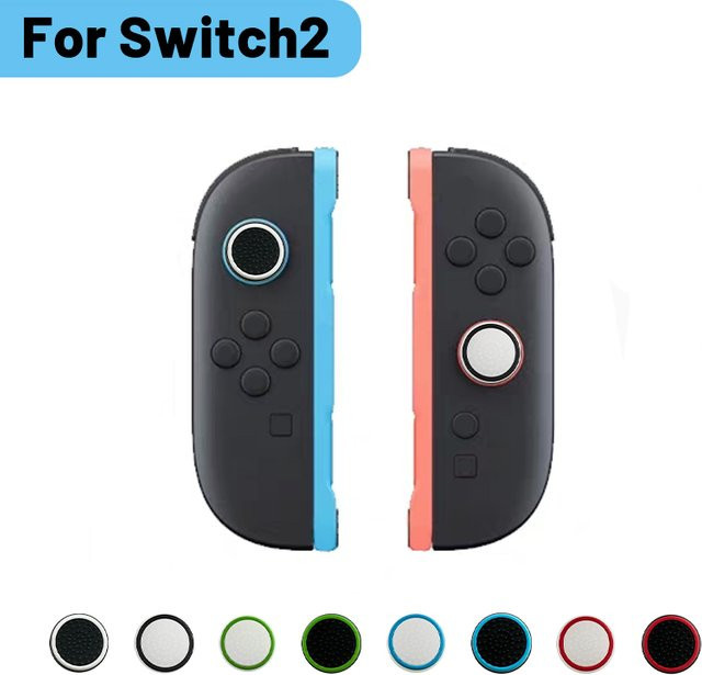 LOKPAD Joystick-Schutzabdeckung für Nintendo Switch 2 und NS2 in Blau und Multicolour - Bild 1
