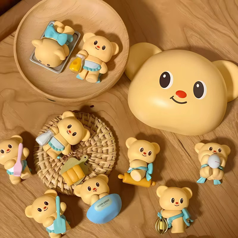 FUNISM Butterbear Blind Box Backexperte Bärenkopf Mini-Figuren, Puppe - Bild 3