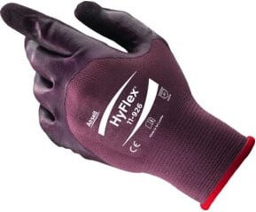 Ansell HyFlex 11-926 Nitrilhandschuh, violett, Größe 7 - Bild 1