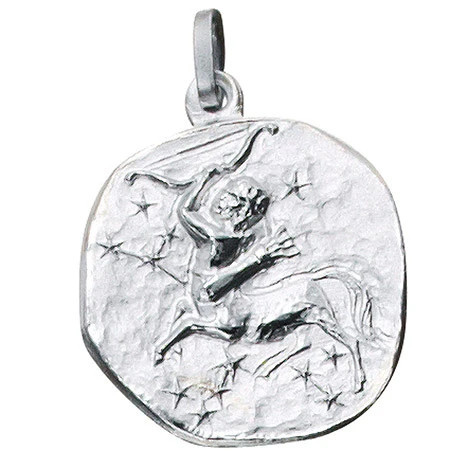 Colfem Anhänger Sternzeichen Schütze, 925 Silber, matt, Unisex - Bild 1