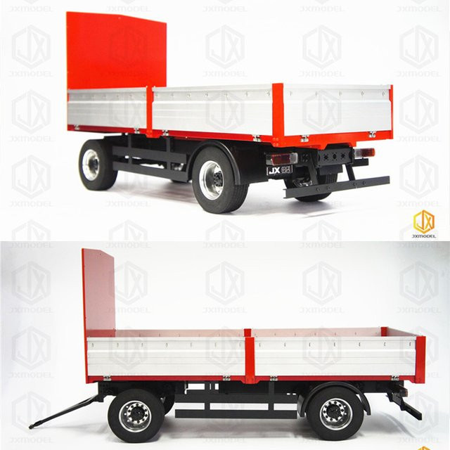 JX Modell RC Komplett Anhänger LKW 2-Achse, 1:14, Zubehör - Bild 1