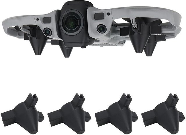 DJI Avata 360 Drohne Landegestell in Orange mit höhenverstellbarer Beinverlängerung und Gimbal-Schutz - Bild 1