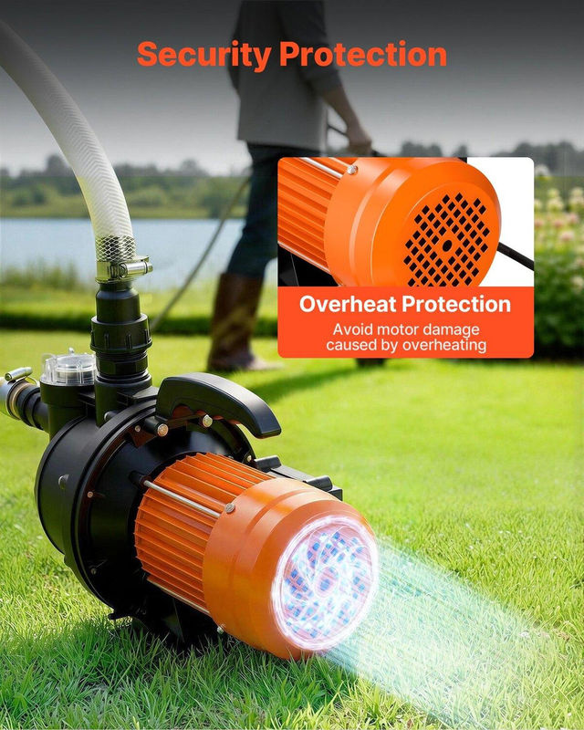 Buying Solutions MB Gartenpumpe Jetpumpe aus PP mit 1300W und 4800L/H Förderleistung - Bild 3