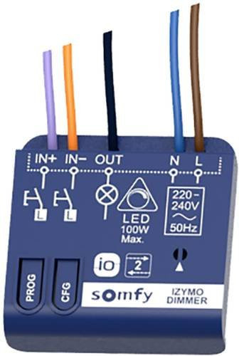 Somfy io Funk-Empfänger UP Licht dimmbar 1822663 in Blau - Bild 1