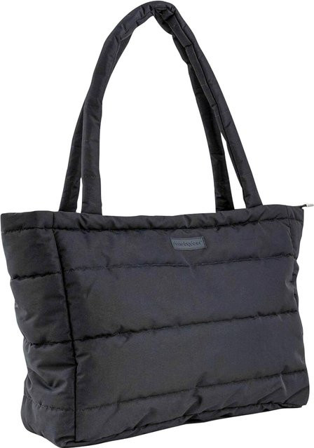 Done By Deer Wickeltasche Tote Bag in Schwarz, B/H/T: 39 x 41 x 21 cm - Bild 1