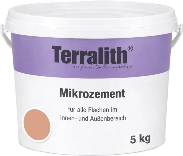 Terralith Mikrozement Fix & Fertig LFC0282 Braun, 5kg für 3,5qm - Bild 1