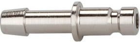 Riegler Einstecktülle für Kupplungen NW 2,7 aus Messing vern., Farbe Silber, Tülle LW 3 - Bild 1