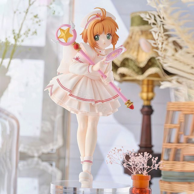KONBORE Card Captor Sakura Sakura Kinomoto Krankenschwester, Action Figur, 22 cm - Bild 1