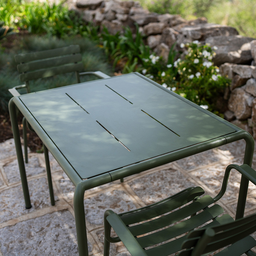 HOUE Avanti Gartentisch in Olive Green, B/T: 83 x 98 cm - Bild 2