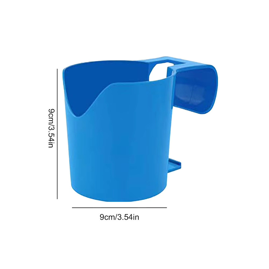 MOJOYCE Schwimmbecher Halter für den Pool, Wiederverwendbares Getränke-Rack in Blau - Bild 4