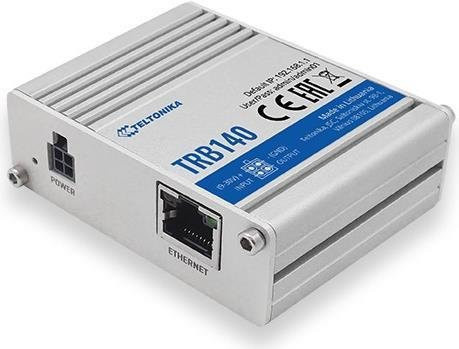 Teltonika TRB140 LTE Gateway in Schwarz mit Ethernet/LAN und Cellular-Anbindung - Bild 2