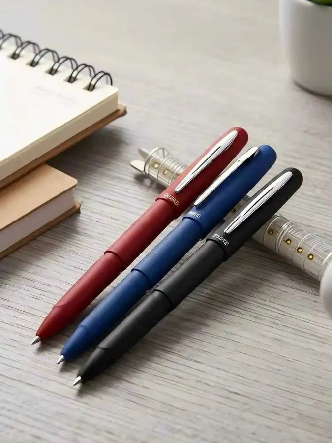 ZiViMi 6-teiliges Gelstift-Set mit 0,5 mm, 0,7 mm und 1,0 mm Spitze in Schwarz, Blau und Rot - Bild 3