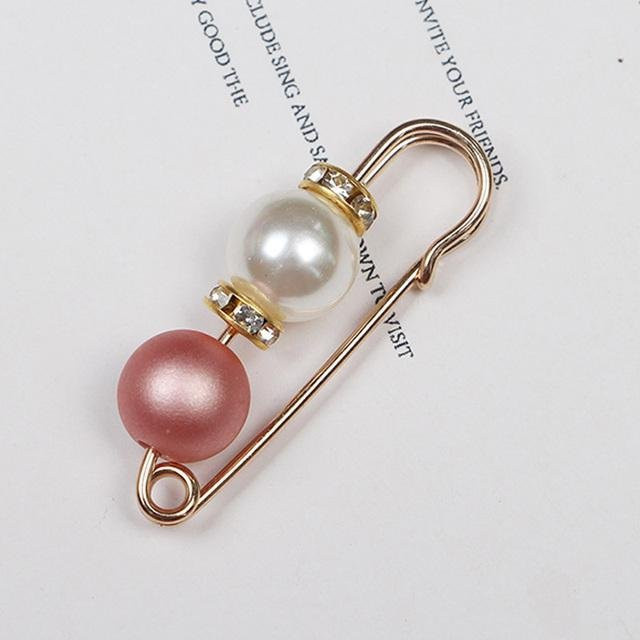YIRAN Jewelry Brosche, Perle, Kristall, Bunt, Damen - Bild 1