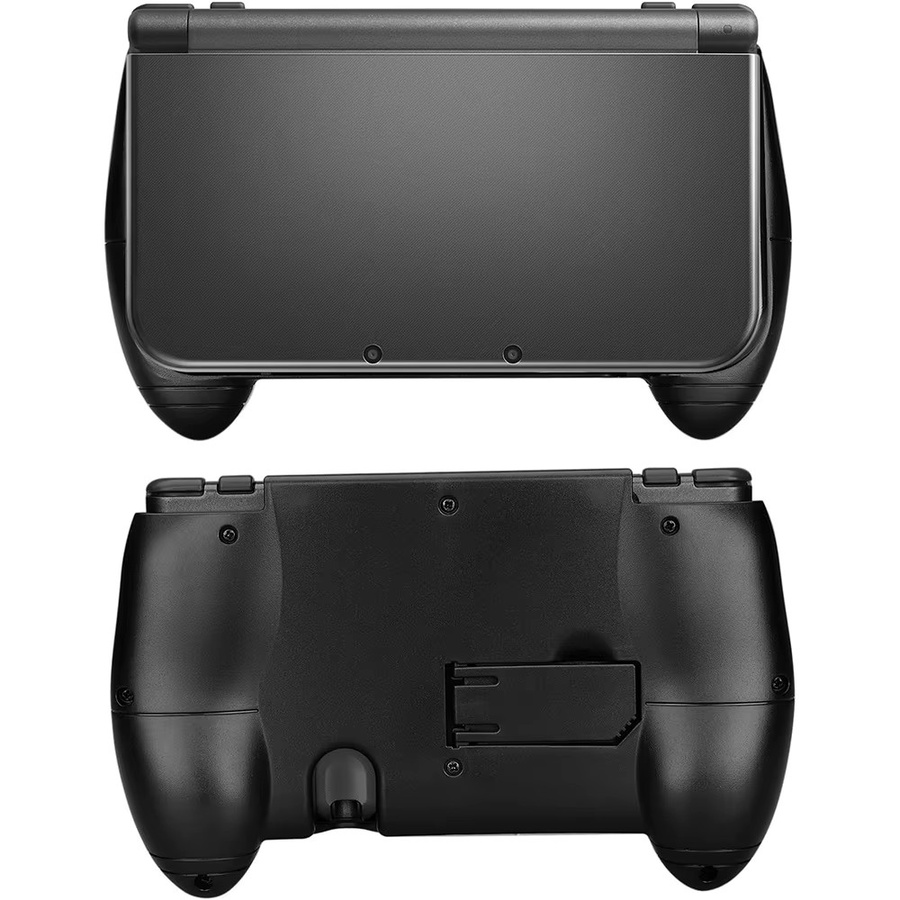 Handgriffhalterung aus Kunststoff mit Ständer und Stylus-Stift für Nintendo 3DS XL LL in Schwarz - Bild 5
