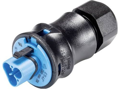 Wieland Electric 96.032.0053.9 Steckverbinder in Blau und Schwarz - Bild 1