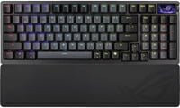 Asus ROG Azoth 96 HE Gaming-Tastatur mit Hall-Effect-Switches, Bluetooth und USB-C, QWERTZ DE, Schwarz - Bild 1