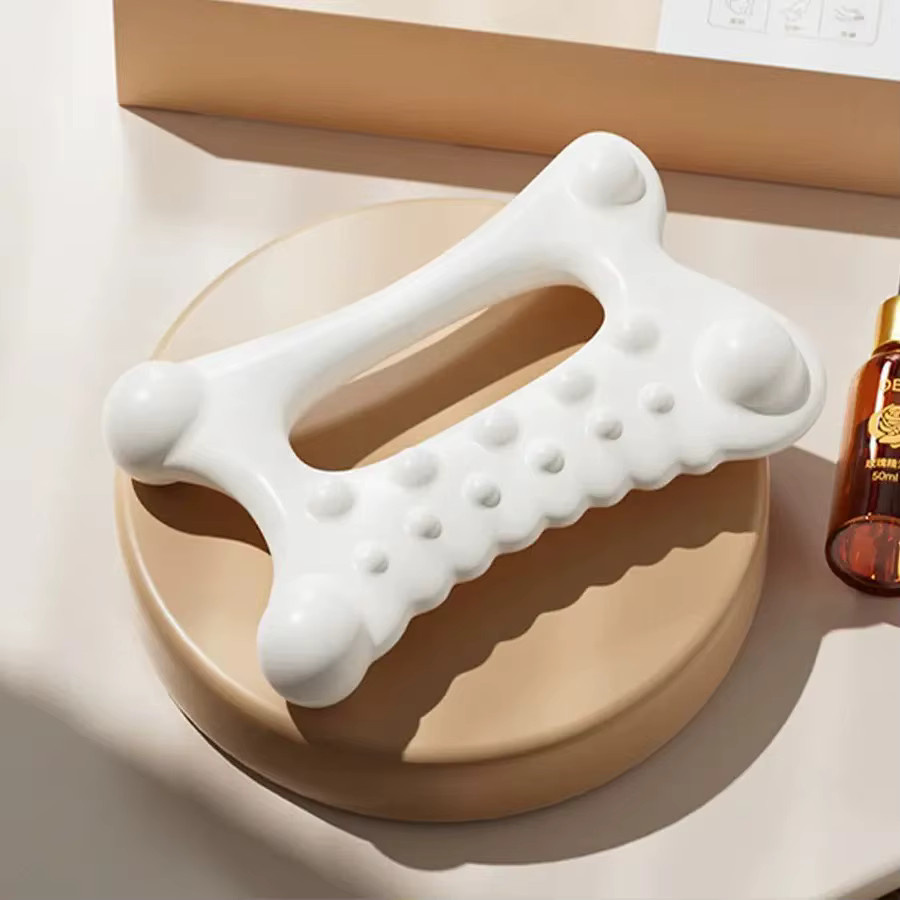 pyeeyan Gua Sha Massagebrett aus Harz, Gesicht und Körper, Unisex - Bild 3
