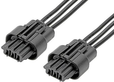 Molex Buchsengehäuse-Kabel in Schwarz mit 3.60mm Rastermaß 2166201033 - Bild 1