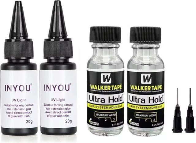V Light Haarverlängerungskleber und UV-Bond-Kleber Set - Bild 1