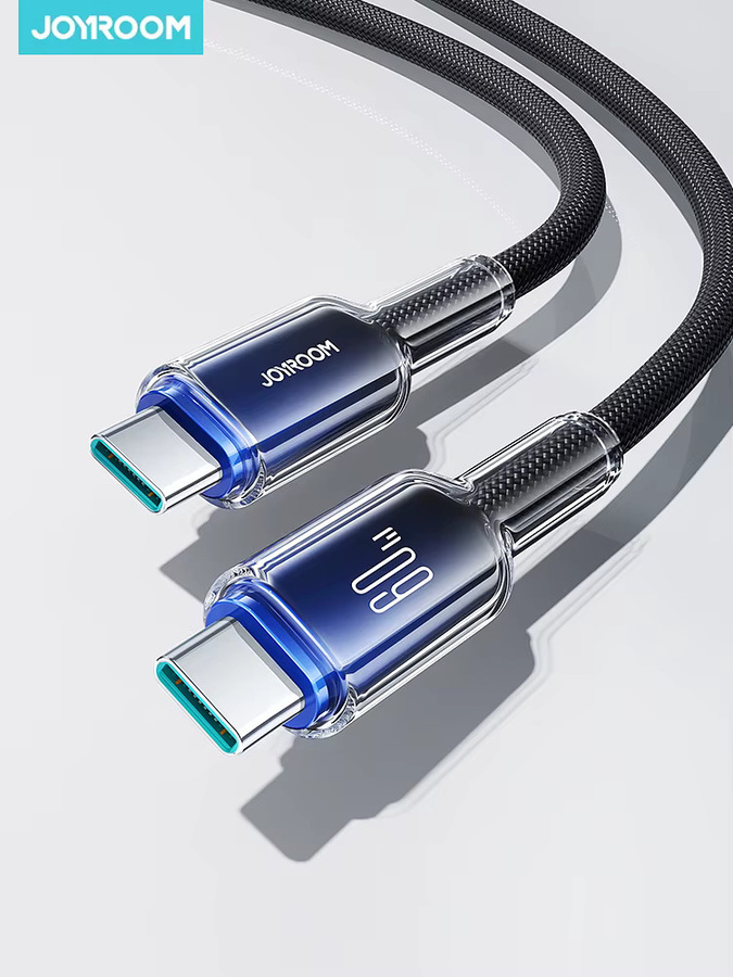 Joyroom USB C Schnellladedatenkabel 100 W in Weiß für iPhone 16/15, Huawei, Samsung, Xiaomi und MacBook Pro - Bild 7