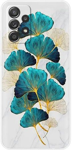 Silikon Handyhülle mit Löwen-Marmor-Design für Samsung Galaxy A52 5G, A52s und A52 4G, Multicolor und Transparent - Bild 1