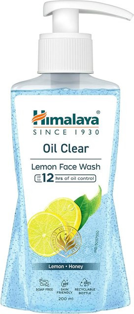 Himalaya Oil Clear Zitrone Gesichtswaschgel, 200 ml, Fettige Haut - Bild 1