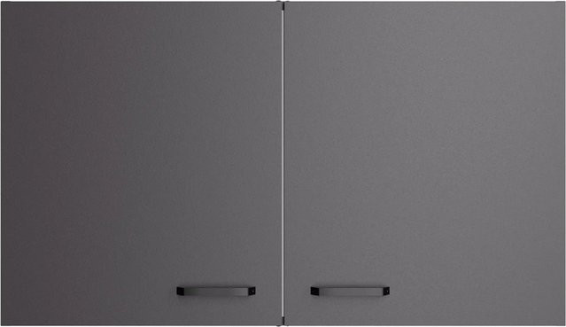 OPTIFIT Küchen-Hängeschrank Kiel420 Anthrazit Matt, B/T/H: 100 x 34,6 x 57,6 cm - Bild 1