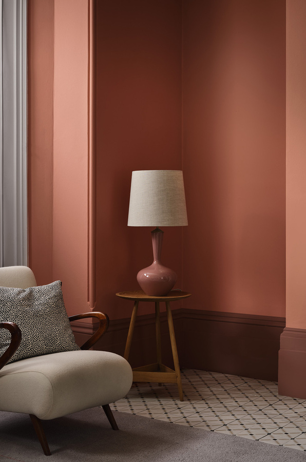 Paint & Paper Library Pure Flat Emulsion Dispersion Jaipur Pink 416, 0,75 l - Bild 1