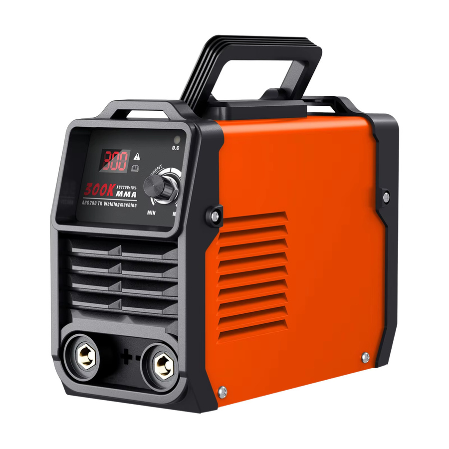 Podofo MMA300 Tragbares Elektrisches Schweißgerät mit IGBT Inverter und Digitalanzeige, Orange, B/T/H: 25,0 x 18,0 x 10,8 cm - Bild 5