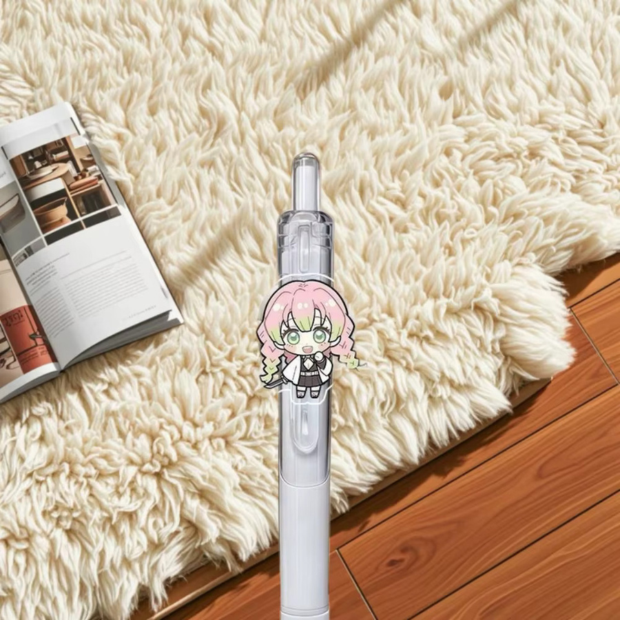 Bandai Demon Slayer Anime Klick-Kugelschreiber mit schnelltrocknender Gel-Tinte für Schule und Studium - Bild 2
